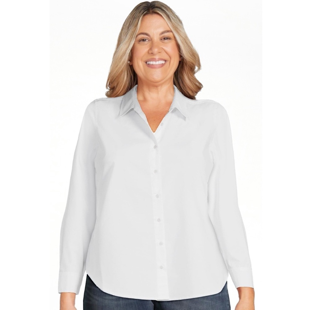 NWT Women's Button-Down Shirt from Time and Tru